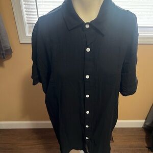 Black Button Shirt
